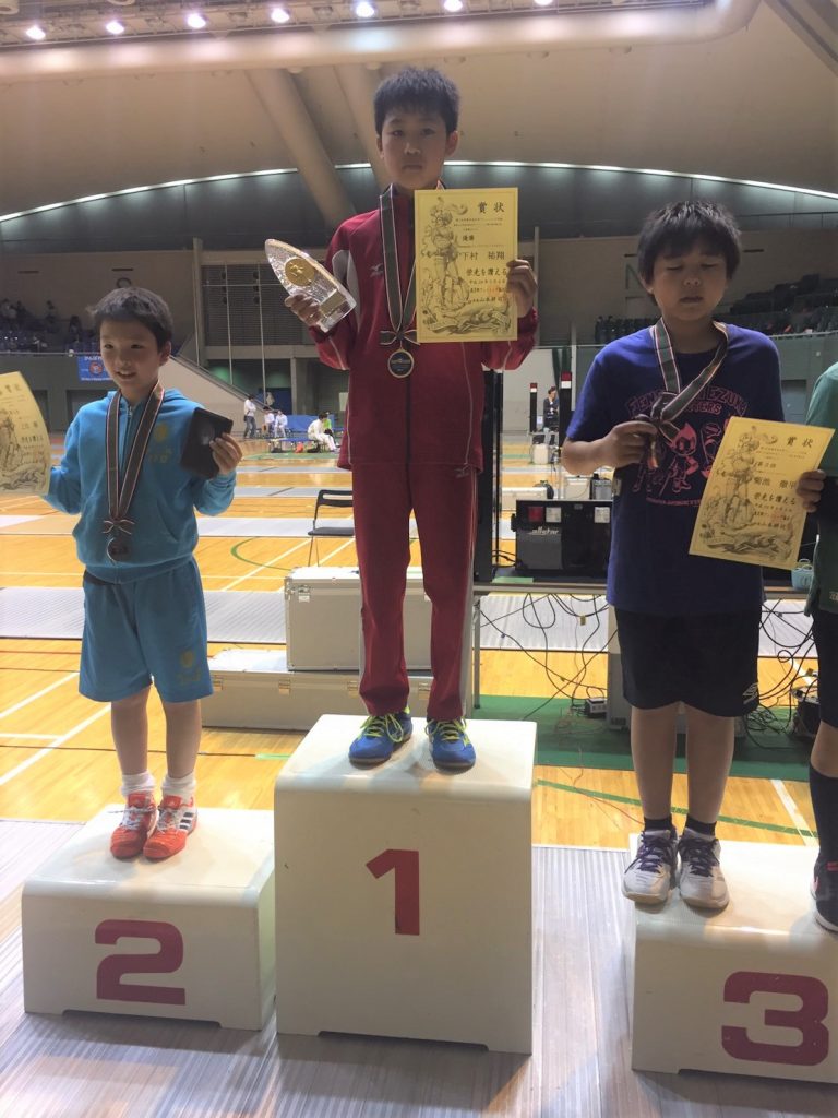 2017東日本少年フェンシング大会 小学生の部 男子個人エペ 優勝